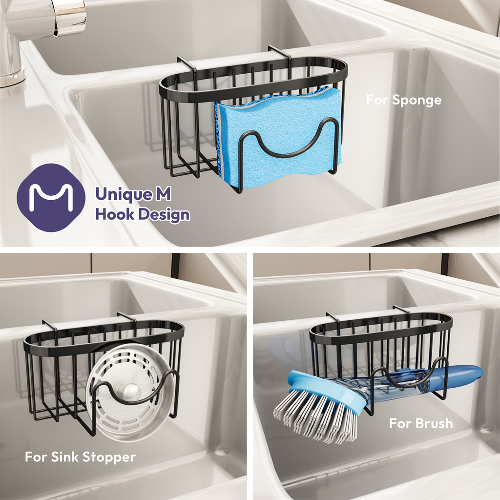 SWTYMIKI Sponge Holder for Kitchen Sink
